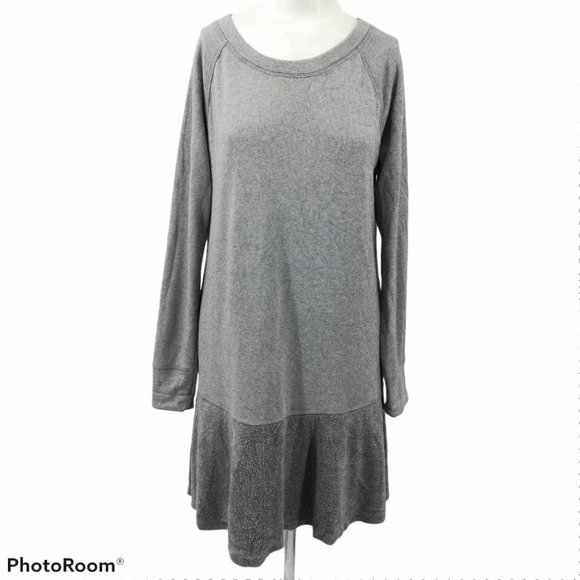Cabi Gray Sweatshirt Dress Size S - Picture 2 of 13